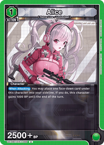 Alice [UE14BT/NIK-1-069] (U)