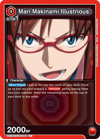 Mari Makinami Illustrious [UE15BT/EVA-1-090] (C)