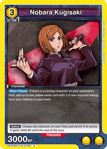 Nobara Kugisaki [UEX02BT/JJK-2-002] (U)