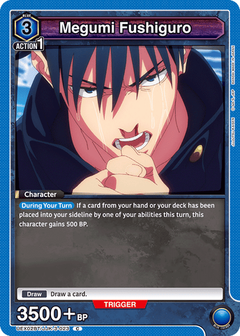 Megumi Fushiguro [UEX02BT/JJK-3-023] (C)