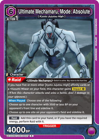 Ultimate Mechamaru, Mode: Absolute [UEX02BT/JJK-3-027] (R)