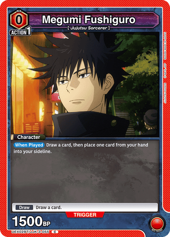 Megumi Fushiguro [UEX02BT/JJK-3-055] (C)