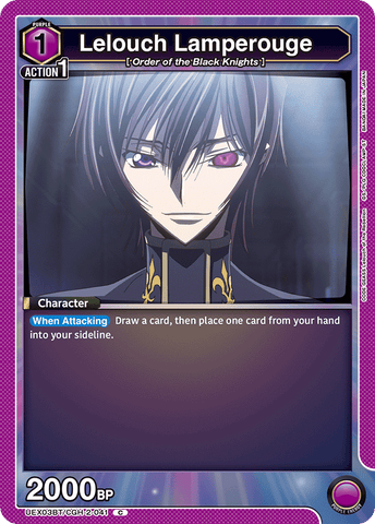 Lelouch Lamperouge [UEX03BT/CGH-2-041] (C)