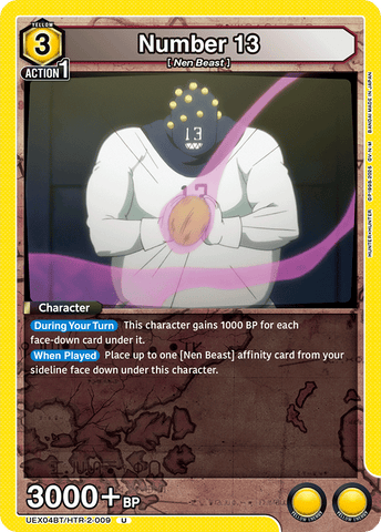 Number 13 [UEX04BT/HTR-2-009] (U)