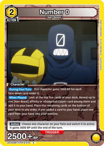 Number 0 [UEX04BT/HTR-2-010] (C)