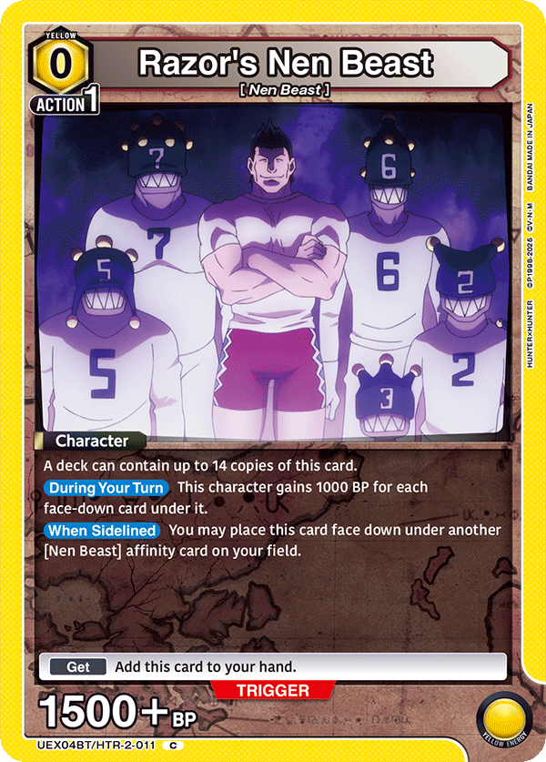Razor's Nen Beast [UEX04BT/HTR-2-011] (C)