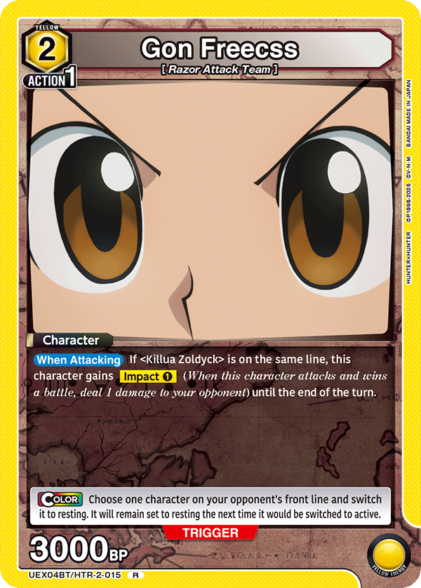 Gon Freecss [UEX04BT/HTR-2-015] (R)