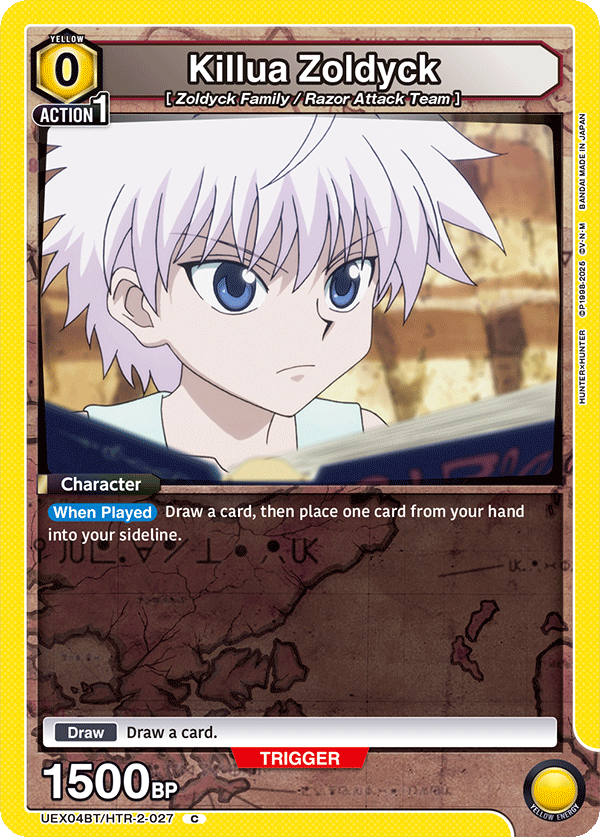 Killua Zoldyck [UEX04BT/HTR-2-027] (C)