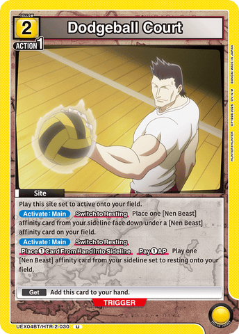 Dodgeball Court [UEX04BT/HTR-2-030] (U)