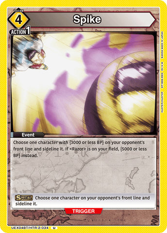 Spike [UEX04BT/HTR-2-034] (U)