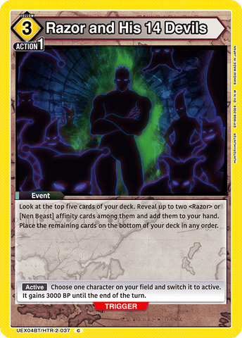 Razor and His 14 Devils [UEX04BT/HTR-2-037] (C)