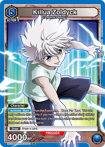 Killua Zoldyck [UEX04BT/HTR-2-043] (SR)