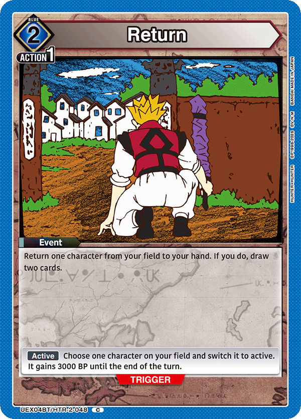 Return [UEX04BT/HTR-2-048] (C)