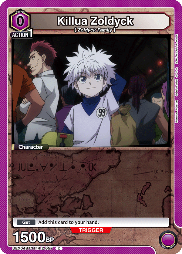 Killua Zoldyck [UEX04BT/HTR-2-057] (C)