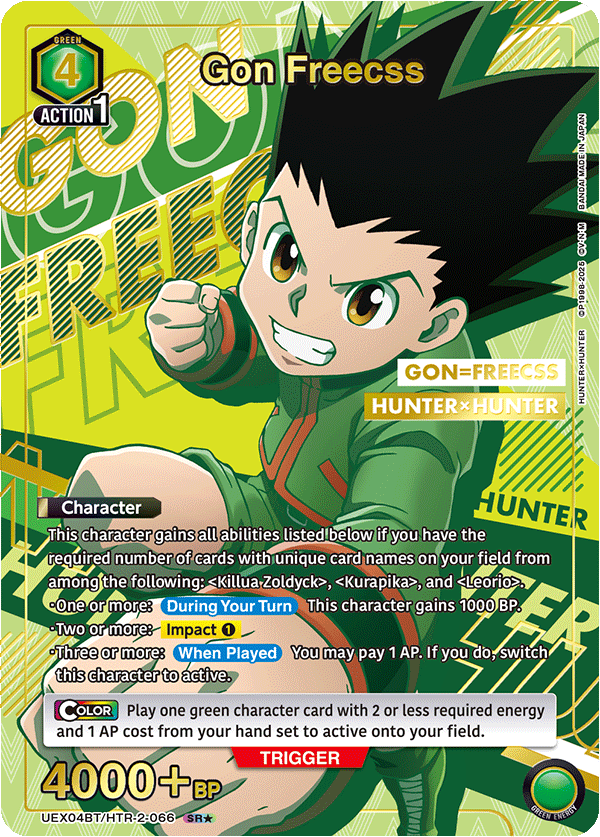 Gon Freecss [UEX04BT/HTR-2-066] (SR*)