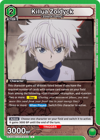 Killua Zoldyck [UEX04BT/HTR-2-072] (U)