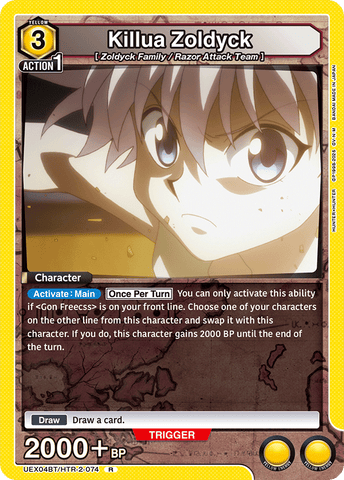 Killua Zoldyck [UEX04BT/HTR-2-074] (R)