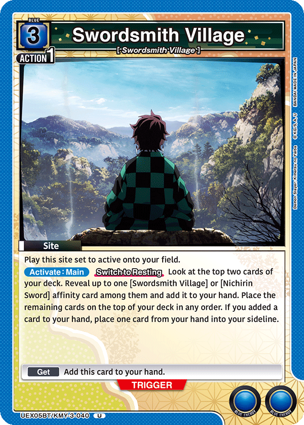 Swordsmith Village [UEX05BT/KMY-3-040] (U)