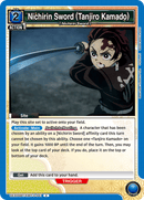 Nichirin Sword (Tanjiro Kamado) [UEX05BT/KMY-3-041] (C)