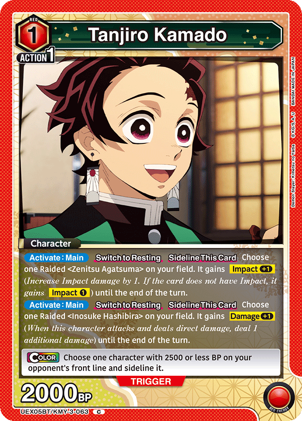 Tanjiro Kamado [UEX05BT/KMY-3-063] (C)