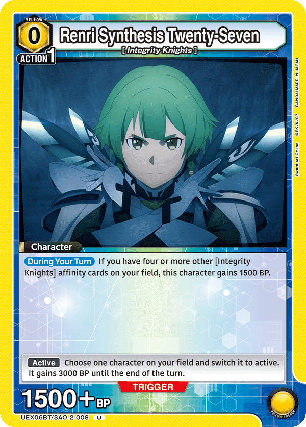 Renri Synthesis Twenty-Seven [UEX06BT/SAO-2-008] (U)