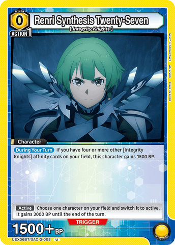 Renri Synthesis Twenty-Seven [UEX06BT/SAO-2-008] (U)