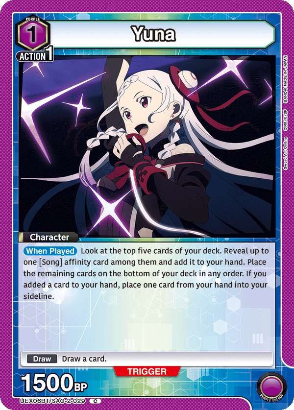 Yuna [UEX06BT/SAO-2-029] (C)