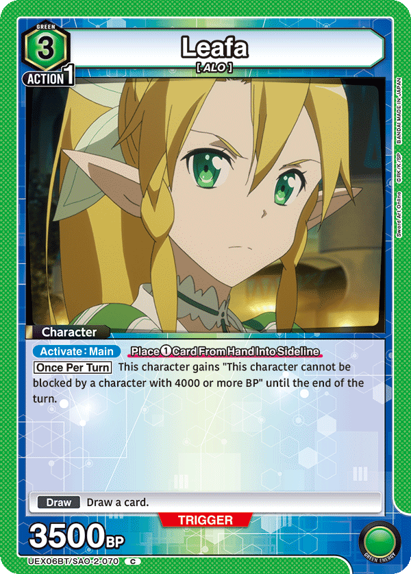 Leafa [UEX06BT/SAO-2-070] (C)