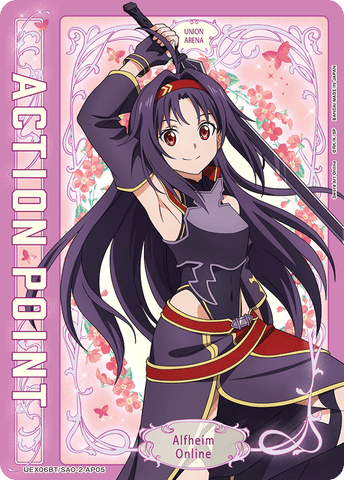 Action Point Card (Alfheim Yuuki) [UEX06BT/SAO-2-AP05] (AP)