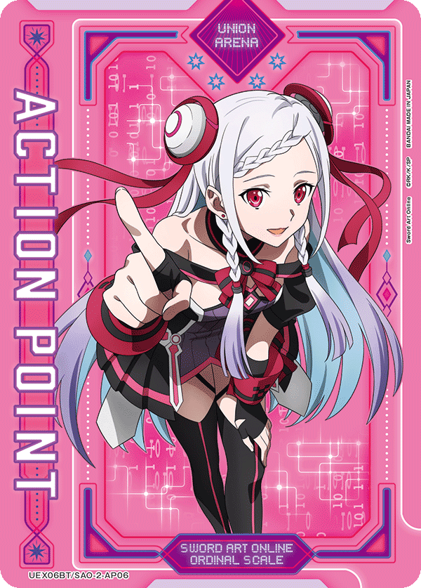 Action Point Card (Ordinal Scale Yuna) [UEX06BT/SAO-2-AP06] (AP)