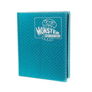 Monster Binder Protectors 4 Pocket - Holo Light Blue