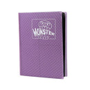 Monster Binder Protectors 4 Pocket - Holo Purple