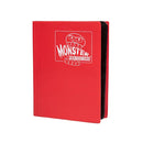 Monster Binder Protectors 4 Pocket - Red