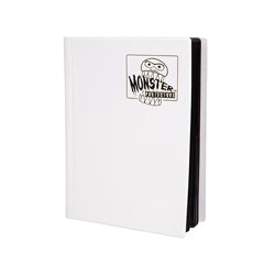 Monster Binder Protectors 4 Pocket - White