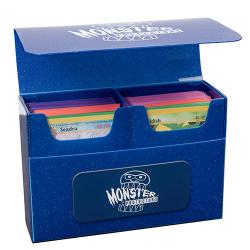 Monster - Blue Glitter - Double Deck Box