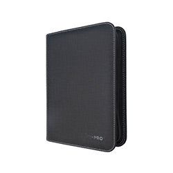 Ultra PRO: 4-Pocket Zippered PRO-Binder - Black Toploader