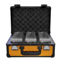Zion Cases - X - Black 3 Row - Slab Case