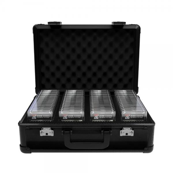 Zion Cases - XL+ - Black 4 Row - Slab Case