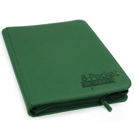 Ultimate Guard - Zipfolio Xenoskin: Green - 8 Pocket Album