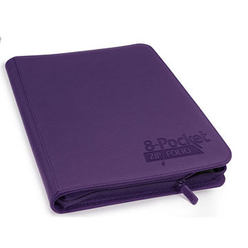 Ultimate Guard - Zipfolio Xenoskin: Purple - 8 Pocket Album
