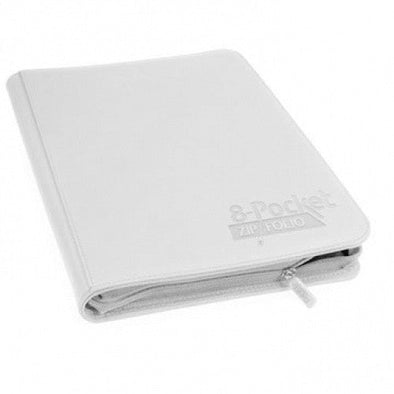 Ultimate Guard - Zipfolio Xenoskin: White - 8 Pocket Album