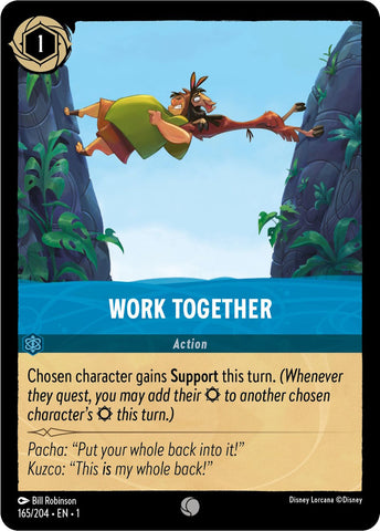 165/204 - Work Together - Common Non-Foil