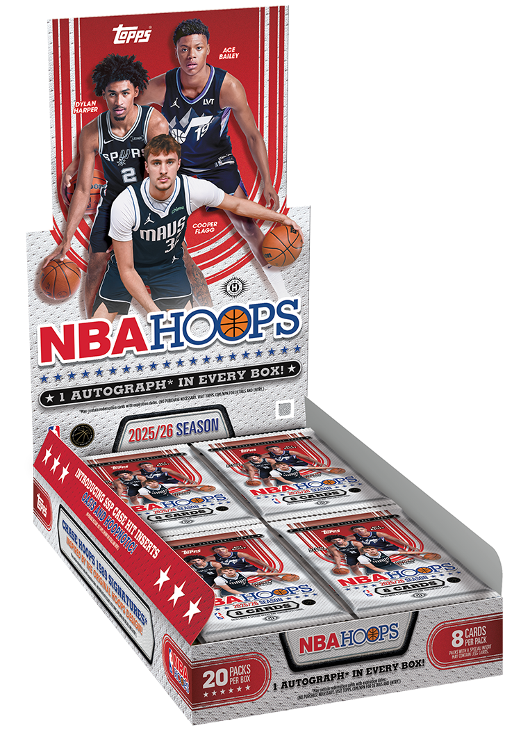 Topps - 2025-26 Hoops Basketball - Hobby Box