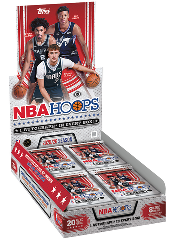 Topps - 2025-26 Hoops Basketball - Hobby Box