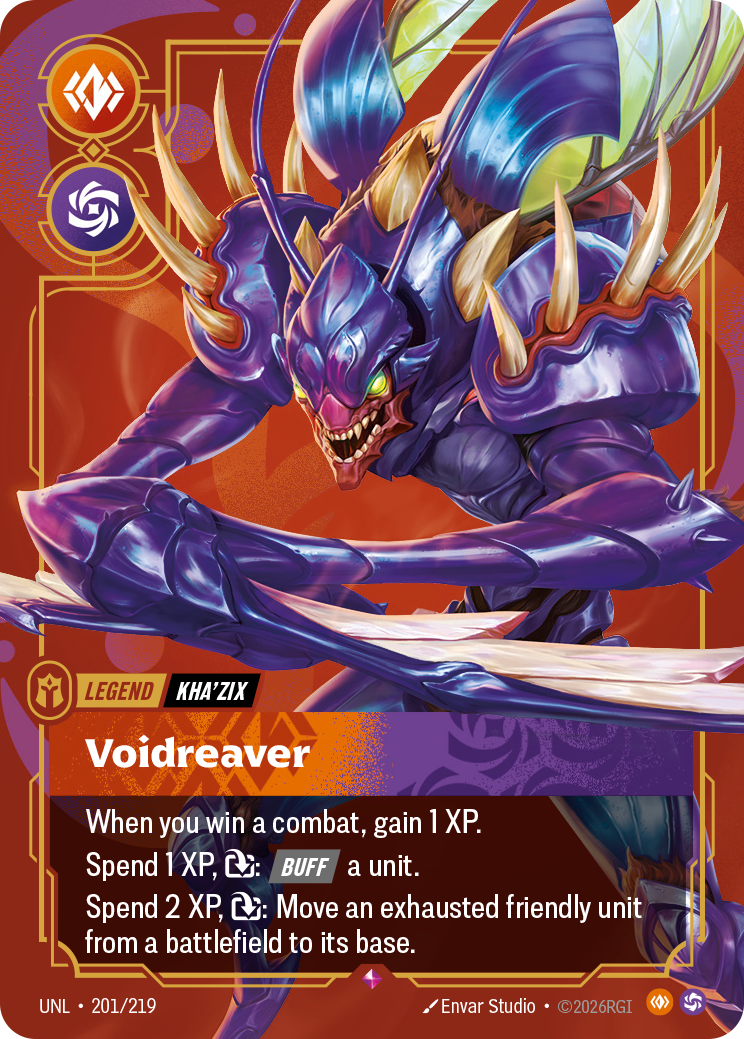 Kha'Zix - Voidreaver (UNL-201/219) [Riftbound: Unleashed]