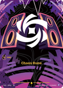 Chaos Rune (Alternate Art) (RAD-R05a) [Riftbound: Radiance]