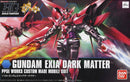 Bandai - Mobile Suit: Gundam Build Fighters - Gundam Exia Dark Matter - 1/144 High Grade Model Kit