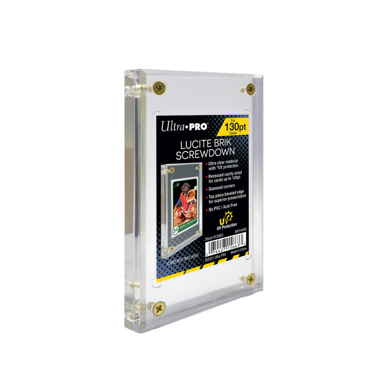 Ultra PRO: Screwdown - UV Lucite Brik (130pt)