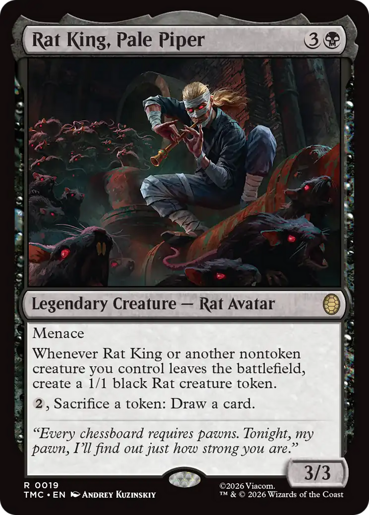 Rat King, Pale Piper [Teenage Mutant Ninja Turtles Commander]