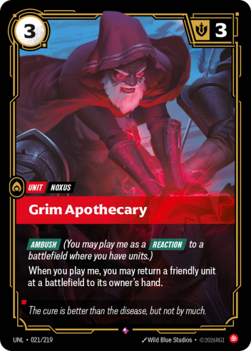 Grim Apothecary (UNL-021/219) [Riftbound: Unleashed]